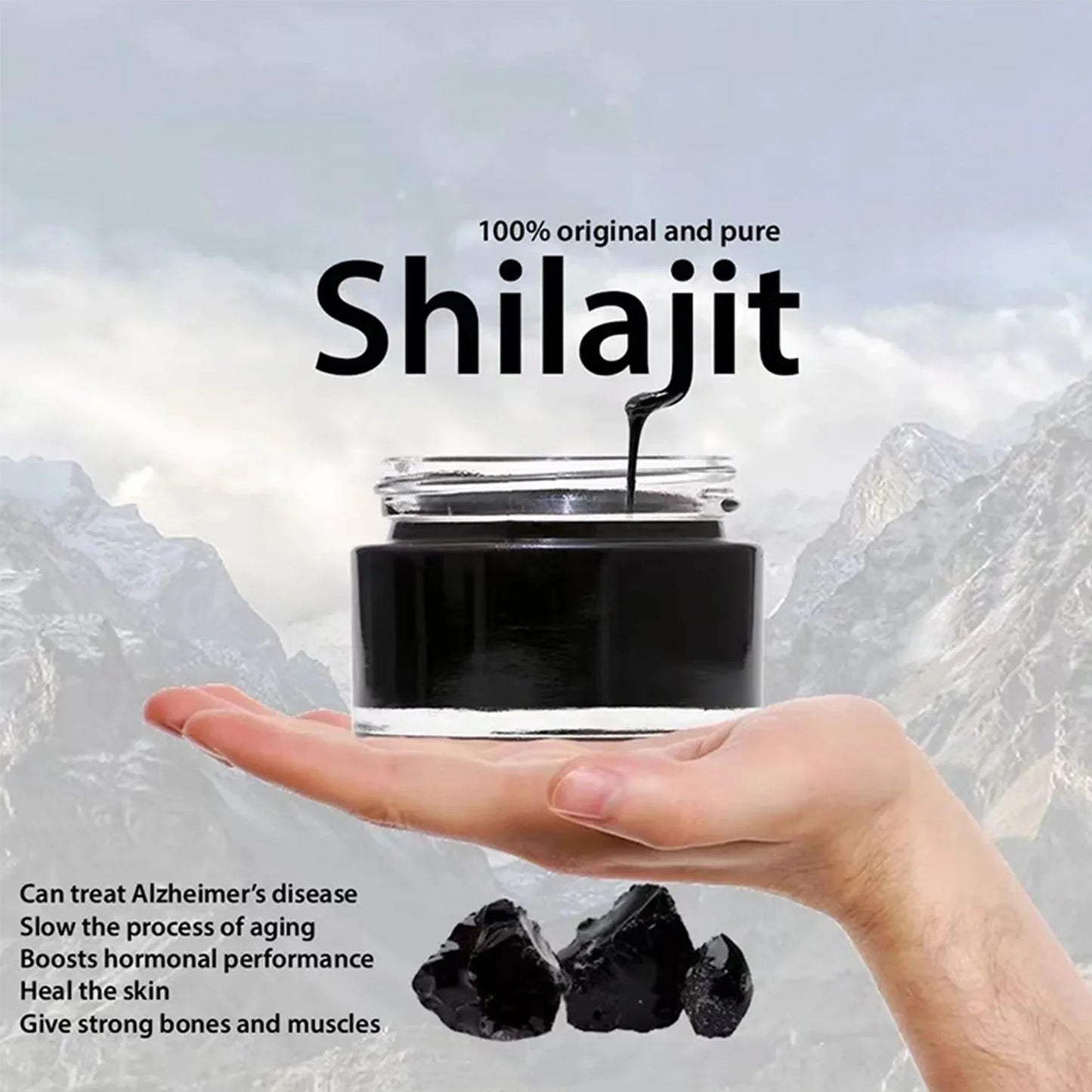 100% Organic Shilajit